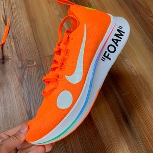 Off white Nike zoom fly